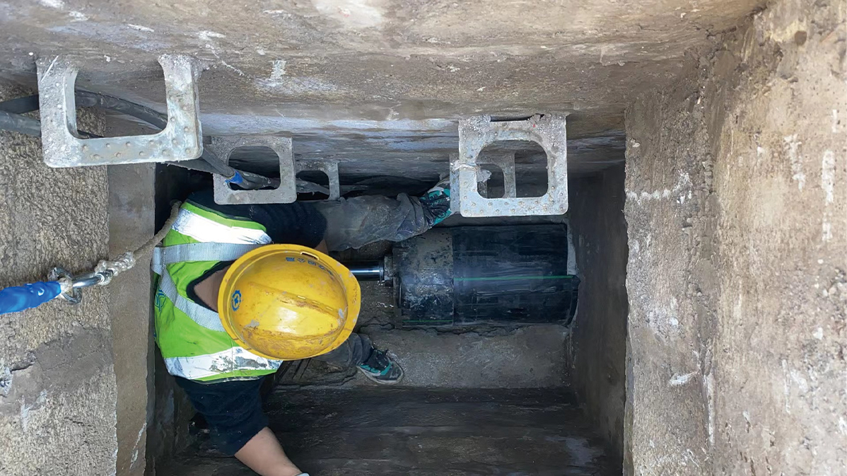 泾阳HDPE短管内衬法